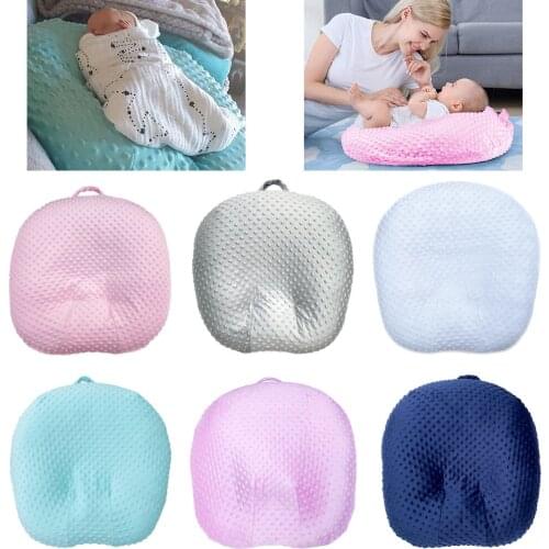 Soft Comfortable Fabric Breathable Baby Lounger Pillow Nest Cover Infants Newborn Crib Cushion Mat Slipcover