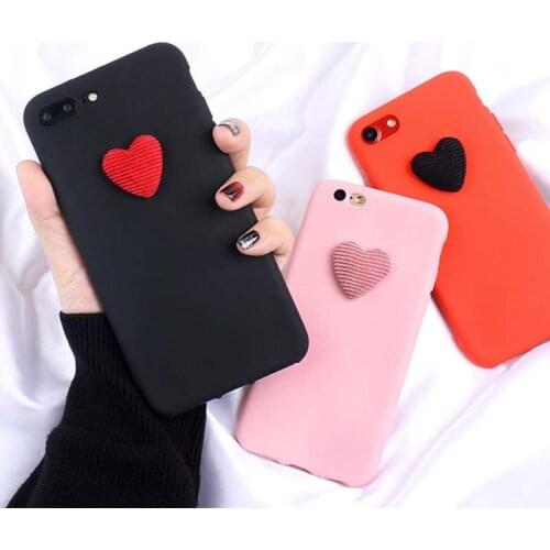 Soft TPU Case for iPhone 12 mini 11 Pro Max XR XS Max 8 7 6s 6 5 5s se 4 4s Cases Lovely Love Ultra-thin Phone Cover