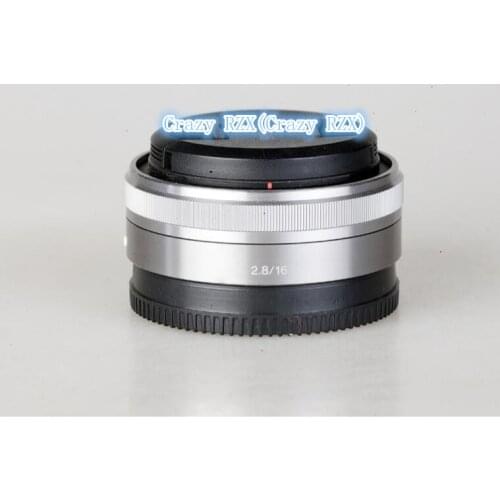New for SONY E16F2.8 E16mm F2.8 (SEL16F28) wide-angle fixed focus lens(second-hand lens can be used normally)