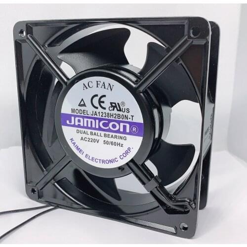 JA1238H3 JA1238H2 JA1238H1 JA1238H2B0N-T JA1225H2B0N JAMICON AXIAL FAN 110V 220V 380V 120х120х38mm AC 2600RPM