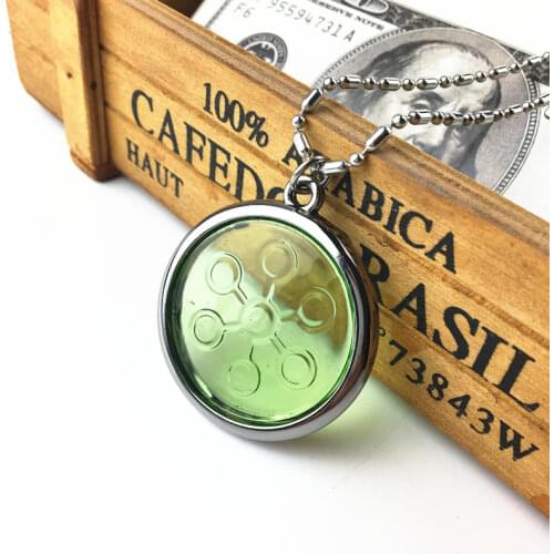 Med BioDisc CHI Pendant Quantum Science Scalar Energy Necklace for Men Woman Stainless Steel 5000+ Ions Charms Jewelry