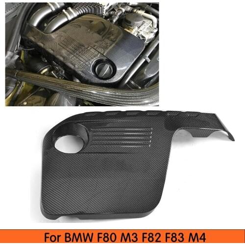 Engine Protector Cover For BMW M3 M4 Bonnet Hood Carbon Fiber Auto Protector Car Accessories 2014 2015 2016 2017 2018