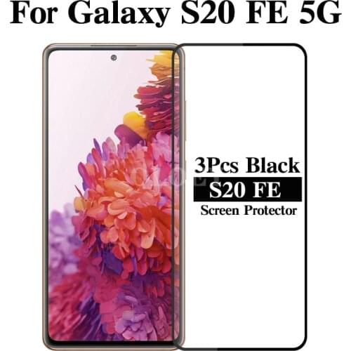 3Pcs Protective Tempered Glass For Samsung Galaxy S20fe 5g Screen Protector Screenprotector galaxy s20 fe s 20fe galaxyS20 Film