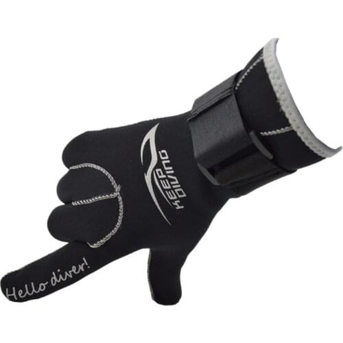 Winter Swim Spearfishing Neoprene Scuba Dive Gloves Snorkeling Equipment Anti Scratch Keep Warm Wetsuit Material