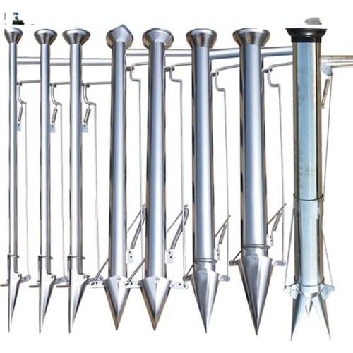 1pc Rapid stainless steel planter Seedling transplanting device Fertilizing seeder for Vegetable Planting garden equipment