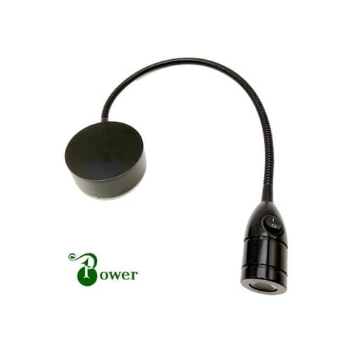 12V 24V 110V 220V 2W LED FLEXIBLE WALL READING LIGHT