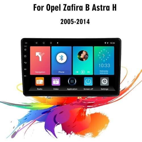 Eastereggs Autoradio For Opel Zafira B Astra H 2005-2014 2 Din Car Radio Android Car Multimedia Player GPS Navigation WIFI