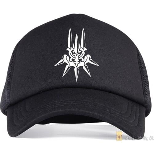 NieR Automata YoRHa Logo Cosplay Mesh CAP Toptee Black Baseball Hat