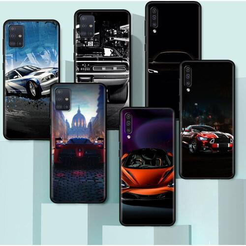 Sports Cars Male Men Cool Phone Case for Samsung Galaxy A51 A71 A21s A12 A31 A41 A32 A02s A11 A72 A52 A42 5G A01 A91 Cover