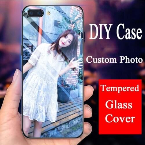 Custom Tempered Glass Case For iPhone 12 Pro Max 11 X XR 8 7 Plus 6 6s XS Max SE 2020 Print Name Photo Unique DIY Cover