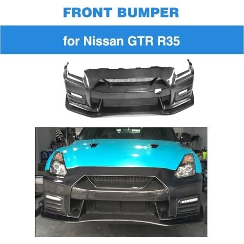 Body Kit For 2009-2017 Nissan GTR Coupe 2-Door Carbon Fiber Front Bumper