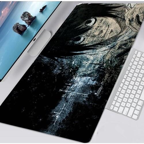 Death Note Mouse Pad Gamer Girl Computer Gaming Accessories 90x40 Large XL Carpet Desk Mat Keyboard Mousepad Podkladka Pod Mysz
