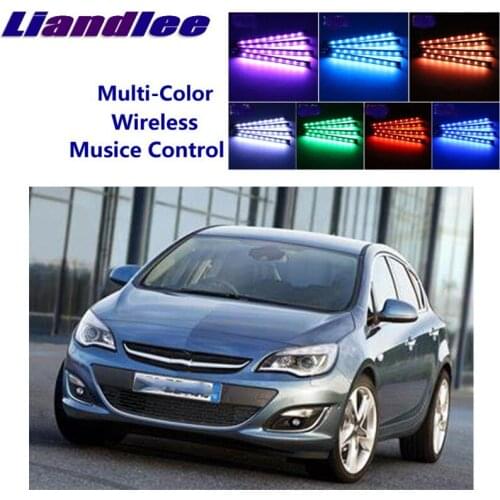 Liandlee Car Neon Color-Changing Light of Atmibient Inside Footwell Light For Opel HydroGen3 HydroGen4 HydroGen 3 4