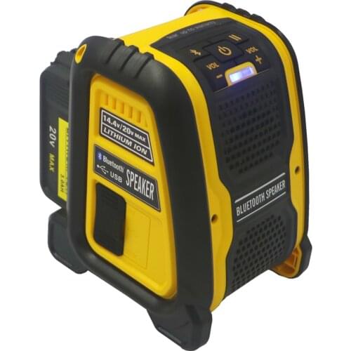 18V 5.0AH li-ion battery CordlessBluetooth Job Site Speaker For Makita dewalt Milwaukee Bosch 14.4v 18V 20V Battery bat609