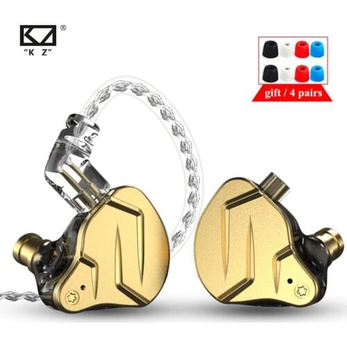 KZ ZSN PRO X 1BA 1DD Hybrid Drive HIFI Metal In Ear Earphones Bass Earbud Sport Noise Cancelling Headset KZ ZSTX ZSX ZS10 PRO T2