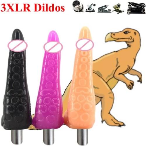 Y41 Entry Level Sex Machine Attachment 3XLR Accessories Animal Dildos Suction Cup Sex Love Machine Products For Women For Man
