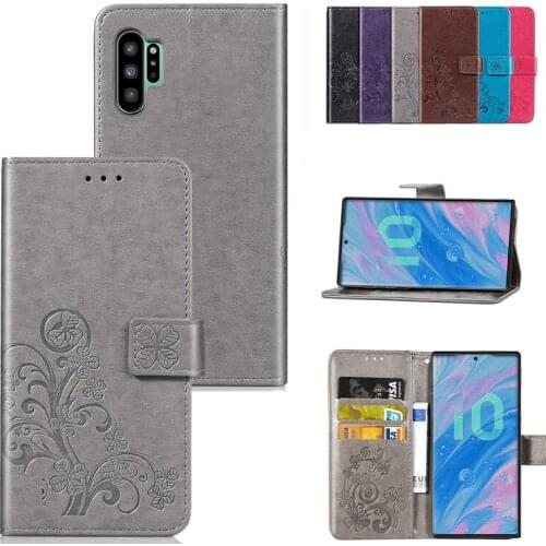 Solid Color Ultra Thin Leather Phone Case For Samsung Galaxy Note10 Plus Lite 9 8 5 4 X Cover 4 4S Pro M21 M30S M31 Prime Cases