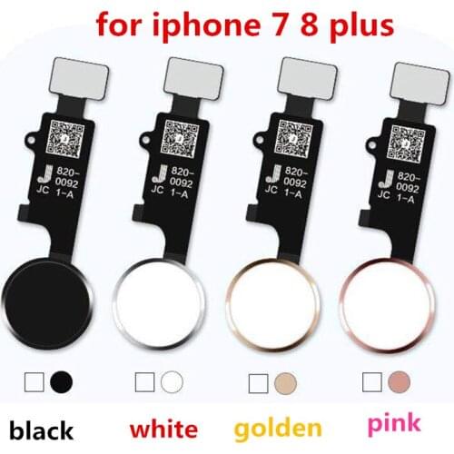 Tested Home Flex For Apple iPhone 7 8 Universal Home Button Flex Cable Return Home Function Solution For iPhone 7 8 Plus Home