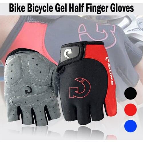 Sports Racing Cycling Half Finger Gloves Motorcycle Mountain Bikes Independent Friction Pads Vents Wearable Compact Comfort WBD