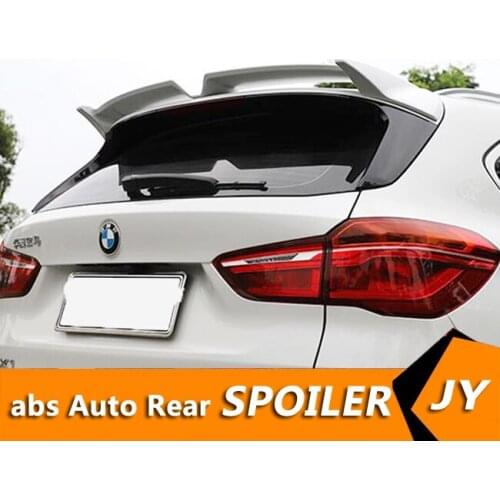 For BMW X1 F48 Spoiler 2017-2019 BMW 1 series ACK ABS Material Car Rear Wing Primer Color Rear Spoiler For BMW X1 Spoiler