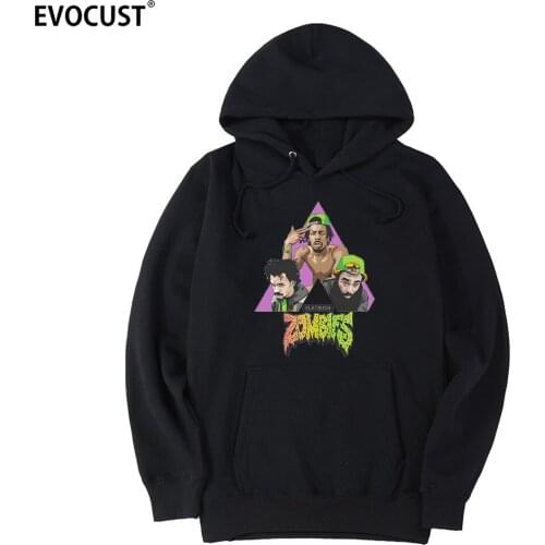 Flatbush Zombies men Hoodies Sweatshirts women unisex Combed Cotton