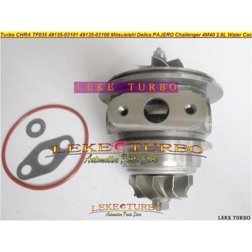 TURBO Cartridge CHRA TF035 49135-03101 49135-03110 Water Cooled Turbocharger For Mitsubishi PAJERO Delica Challenger 4M40 2.8L D