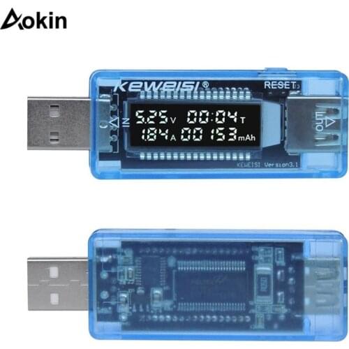USB Battery Tester Voltmeter Power Bank Diagnostic Tool Current Voltage Doctor Charger Capacity Tester Meter Ammeter Digital