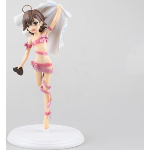 24cm Japanese sexy anime figure Toaru Kagaku no Railgun Misaka Mikoto action figure collectible model toys for boys