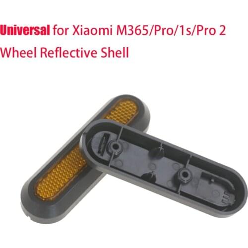 Rear Back Safety Reflective Wheel Hub Cover for Xiaomi Mijia M365/M365 PRO/PRO 2/S1 Scooter Wheel Cover Protect Reflective Shell