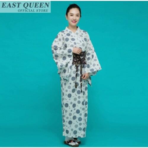 Japanese kimono traditional dress cosplay female yukata women haori Japan geisha costume obi kimonos woman 2018 FF613 A