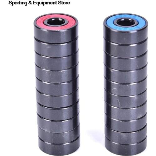 10Pcs/set 608RS 608-2RS Bearings Deep Groove Steel Sealed Ball Bearings