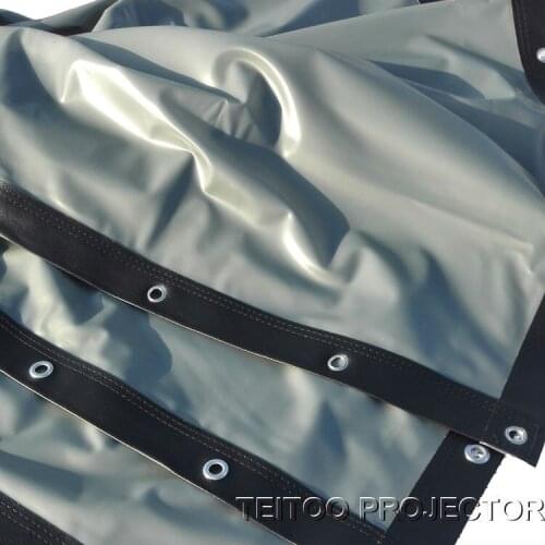 100 Inches 4:3 High Quality Projector Screen Rear Wall Mounted Screen Film Fast Folding Screen Portable Office Home Use