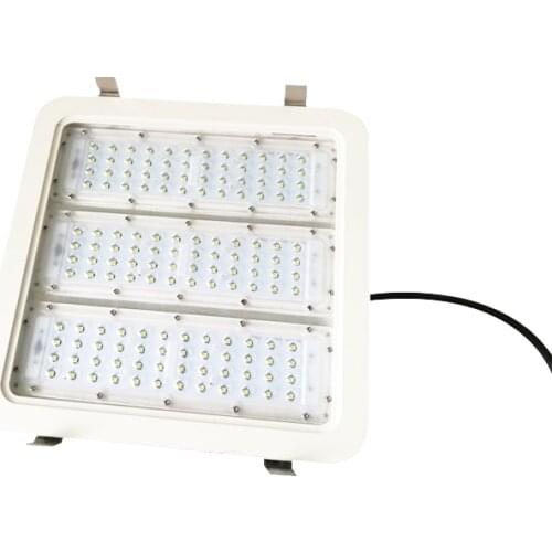 100W LED canopy light for petrol gas station parking warehouse factory ,embedded lamp ip65 waterproof 130lm/w