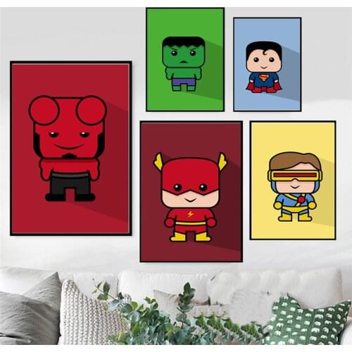 5D DIY Diamond Painting Marvel Avengers Superhero Poster Iron Man Spiderman Wall Art Picture Childrens Room Bedroom Home Decor