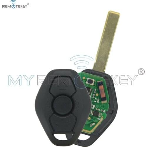 Remtekey Car Remote Key for BMW CAS X3 X5 Z3 Z4 Z8 3 5 6 7 Series Keyless Entry Transmitter 3 button 434mhz