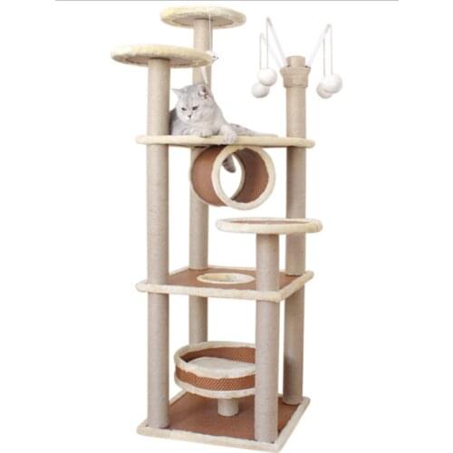 Fast Delivey Cat Tree Multilevel Cat Towers with Luxury Condos Cat Tree Tower Kitten Condo Scratching Post