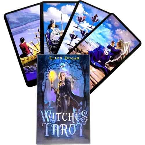 Witches Tarot Cards Mystical Guidance Divination Entertainment Partys Board Game Supports Wholesale 78 Sheets/Box