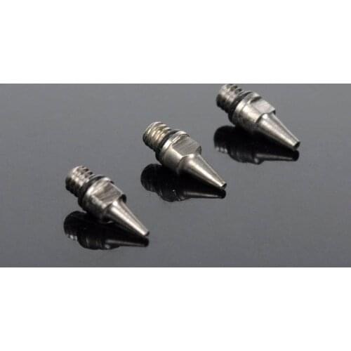 0.2/0.3/0.5mm Model Spray Paint Pump Mini Air Compressor Color Airbrush Accessories Nozzles A Variety of Caliber Report