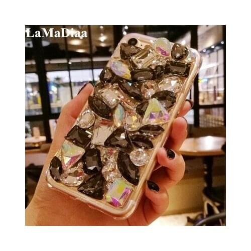 Fashion Bling Crystal Diamond Phone Case For Huawei P40 P10 P20 P30 PLUS LiTE Mate10 20 30 Pro Lite Glitter Soft TPU Back Cover