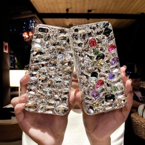 Bling Rhinestone Diamond Cases for Huawei P30 P20 Lite Pro Mate 30 20 Pro Lite Glitter Diamond Case Shell Coque For Huawei P30