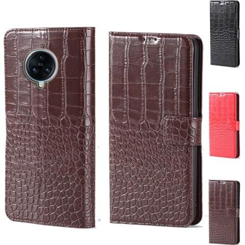 Luxury Crocodile design Flip Leather Wallet Phone Case For Vivo Nex 3 Stand Function Phone cover with card slot