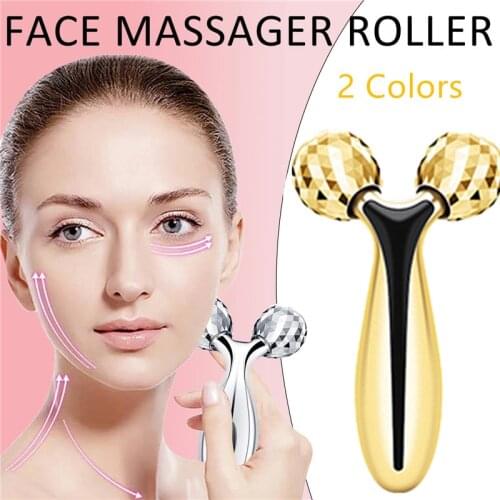 3D Handheld Muscle Body Shape V Face-Lift Y Vorm 360 Draaien Slimming Machine Massage Roller Ball Beauty Tools