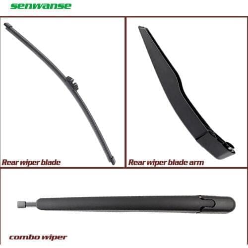 Senwanse Rear Wiper Arm and Blade For Ford Kuga Escape 2013-2019 auto windshield windscreen wiper blade