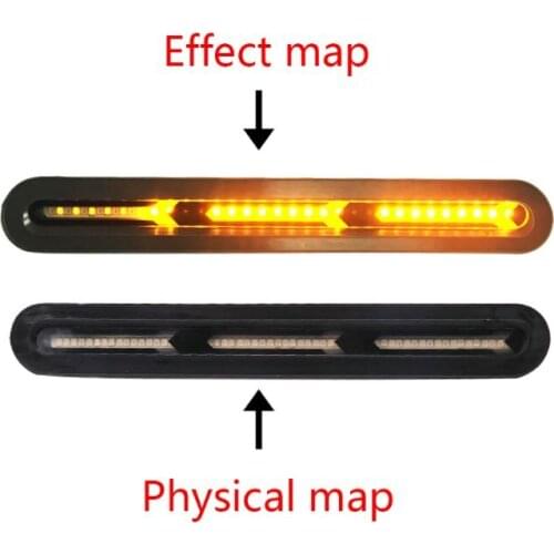 Signal Lamp NEW hot sale 2x 60LED Car Truck LED Light Bar Brake Flowing Turn Signal Stop Tail Strip high quality