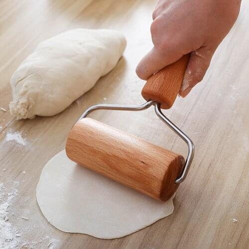 Fondant Rolling Pin Pastry Pizza Bakers Roller Metal Kitchen Tool Cake Baking Tools Dough Pizza Pie Cookies Kitchen Accessories