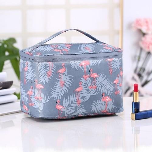 Storage bag bone strip multi-function portable cosmetic bag portable girl cute large-capacity skin care product wash bag