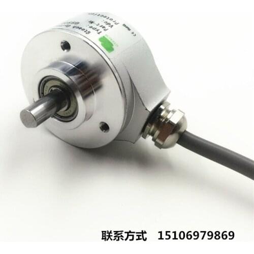 Ultrathin photoelectric rotating incremental encoder solid shaft 3806 height 21mm