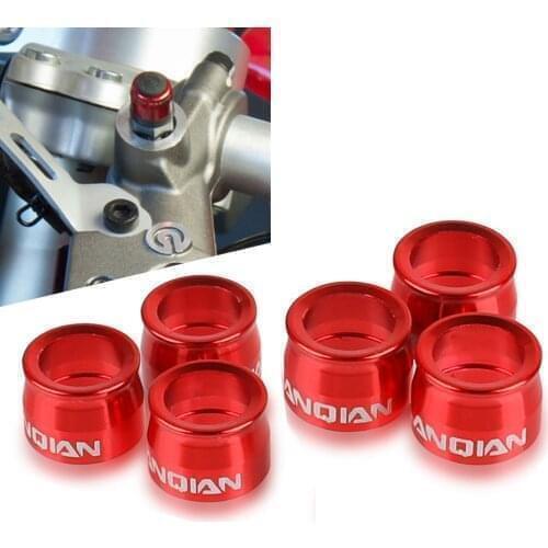 Univerisal Motorcycle Billet Bleed Valve Cover Kit For DUCATI DIAVEL 1200 1260 HYPERMOTARD 1100 S 1100 EVO SP 796 821 939 950 SP