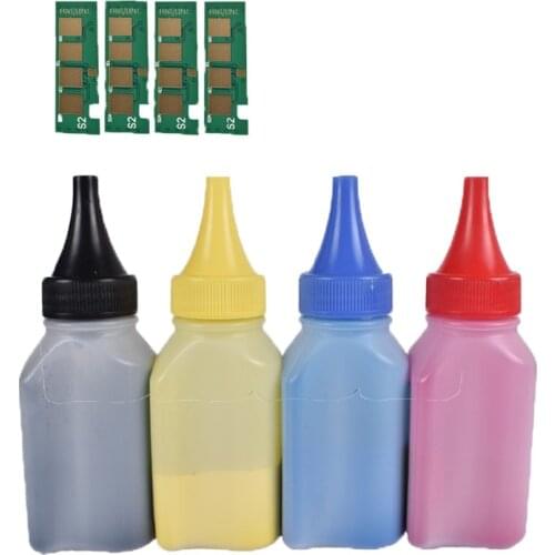 Refill toner Powder cartridge +4 pcs chip FOR Samsung CLT-K406S cartridge CLP-360 362 363 364 365 365W 366W 367W 368 3300 302