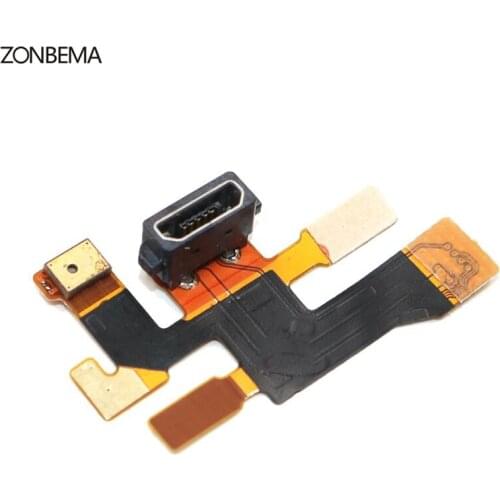 ZONBEMA NEW For Nokia Lumia 1020 Charging Charger Dock Port Micro USB Connector Mic Flex Cable